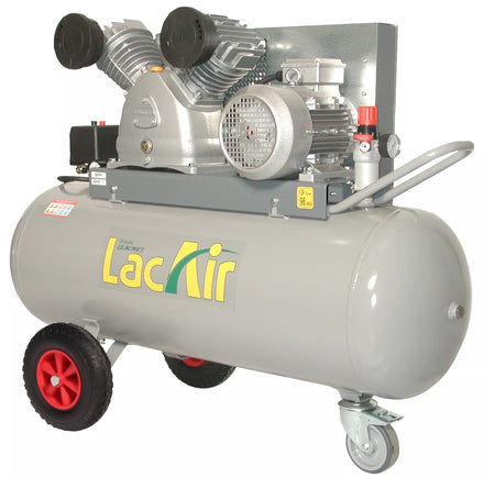 Compresor Lacmé TwinAir 5.5HP de 150 litros — Monofásico / Lacmé